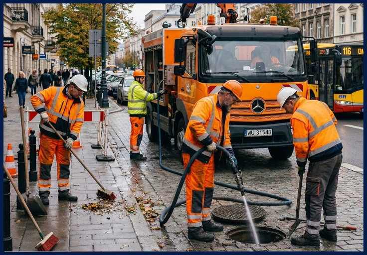 Bezpieczeństwo w branży komunalnej