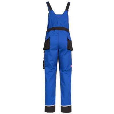 Spodnie ogrodniczki robocze Nitras Motion Tex Plus 7621 niebieskie/czarne