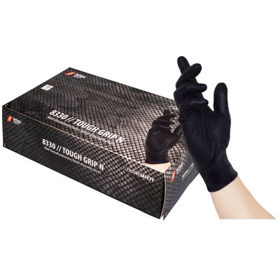 Jednorazowe rękawice nitrylowe Nitras Tough Grip N 8330 - 50 szt.