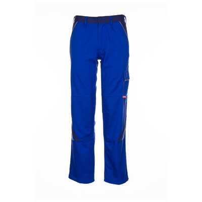 Planam Highline męskie spodnie do pasa, kolor chabrowy/granatowy/cynkowy