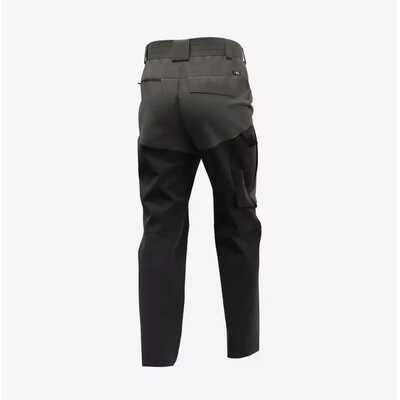 Męskie spodnie robocze Safety Jogger Oak Cargo 011750, kolor khaki/czarny