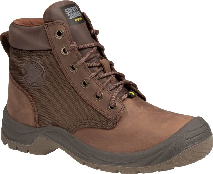 Trzewiki robocze Safety Jogger Dakar Brown S3 SC SR CI FO