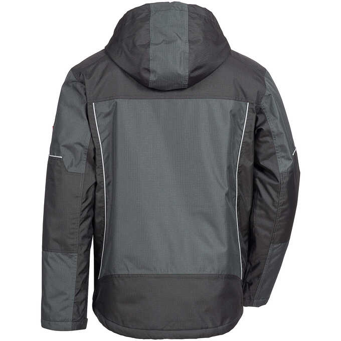 Kurtka parka Nitras Motion Tex Plus 7032 - szaro/czarna