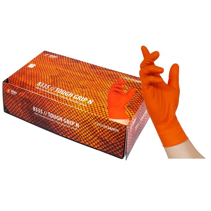 Jednorazowe rękawice nitrylowe Nitras Tough Grip 8335 - 50 szt.