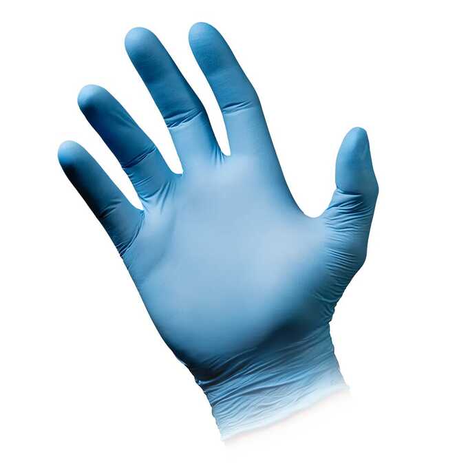Jednorazowe rękawice nitrylowe Ampri Pura Comfort Blue 970-013 - 100 szt.