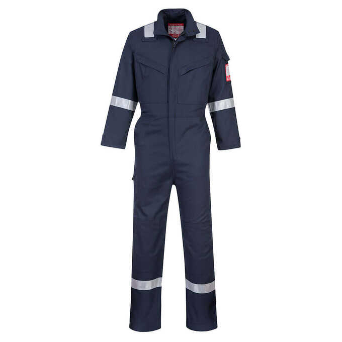 Trudnopalny kombinezon roboczy Portwest Bizflame Ultra FR93, granatowy
