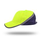 Odblaskowa czapka z daszkiem Promostars (Mark the helper) Glare Hi-vis 77300, żółta/granatowa