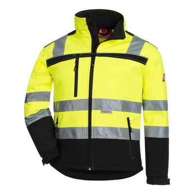 Kurtka Softshell Motion Tex Viz 7171 - żółta