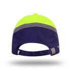 Odblaskowa czapka z daszkiem Promostars (Mark the helper) Glare Hi-vis 77300, żółta/granatowa