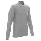Koszula polo z długim rękawem Promostars Long Cotton 42350 jasnoszara