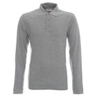 Koszula polo z długim rękawem Promostars Long Cotton 42350 jasnoszara