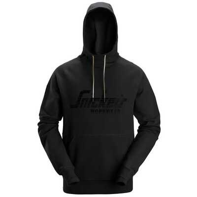 Bluza robocza z kapturem Snickers 2894, czarna