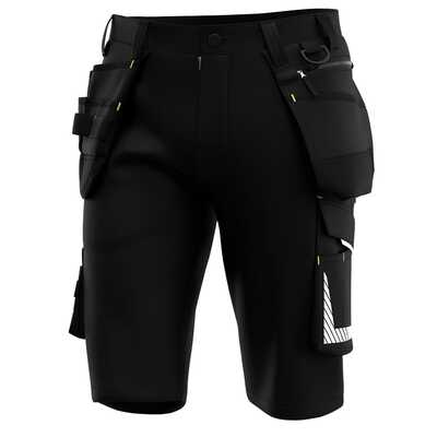 Spodenki robocze Safety Jogger Alkes ALKSHORTM, czarne