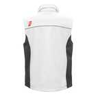 Kamizelka robocza softshell Nitras Motion Tex Light 7163, biało-szara
