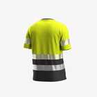 Koszulka ostrzegawcza Safety Jogger Scuti Hi-Viz 011839-334, żółty-ciemnoszary