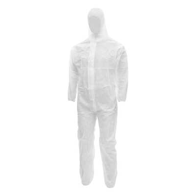 Kombinezon ochronny Nitras Polysafe Basic II 1020609, biały