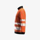 Bluza robocza polarowa z kołnierzem ostrzegawcza Hi-Vis Safety Jogger SCUTI 012558, pomarańczowa