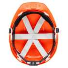 Kask ochronny Nitras Head Protect 9500-4400, pomarańczowy