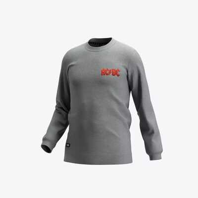 Bluza robocza AC/DC Safety Jogger 012830 ACCREWNECK-113, szara