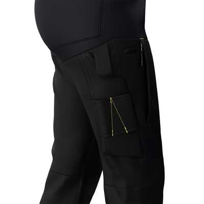 Spodnie robocze damskie Safety Jogger Oak OAKCTROW, czarne/ciemnogranatowe