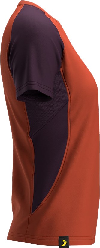 Koszulka robocza damska Safety Jogger Oak OAKTSW, czerwona/fioletowa