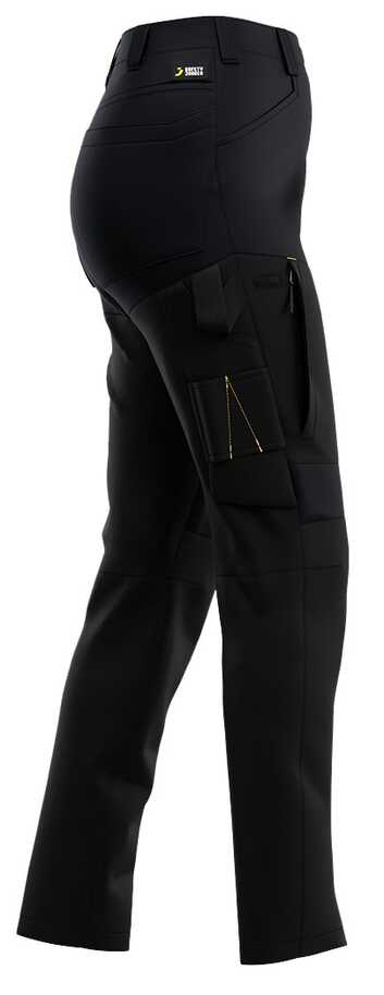 Spodnie robocze damskie Safety Jogger Oak OAKCTROW, czarne/ciemnogranatowe