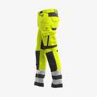 Spodnie robocze męskie ostrzegawcze Safety Jogger SCUTI SCUHVTROM-334 011865, neonowy żółto-ciemnoszary