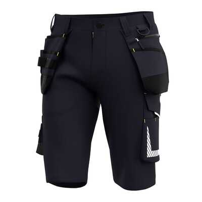 Spodenki robocze Safety Jogger Alkes ALKSHORTM, granatowe/ciemnoszare