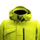 Kurtka zimowa ostrzegawcza Safety Jogger Scuti SCUHVWJACM, neonowa żółta/ciemnoszara