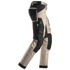 Spodnie robocze Snickers AllroundWork 6341, khaki-czarne