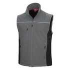 Kamizelka robocza softshell Nitras Motion Tex Light 7162, szaro-czarna