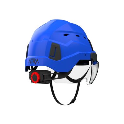 Kask ochronny PROTEKT ATRA 40V, niebieski