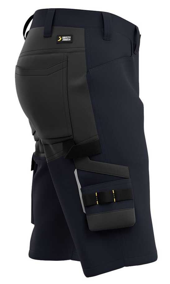 Spodenki robocze Safety Jogger Deneb DENSHORTM, granatowe/ciemnoszare