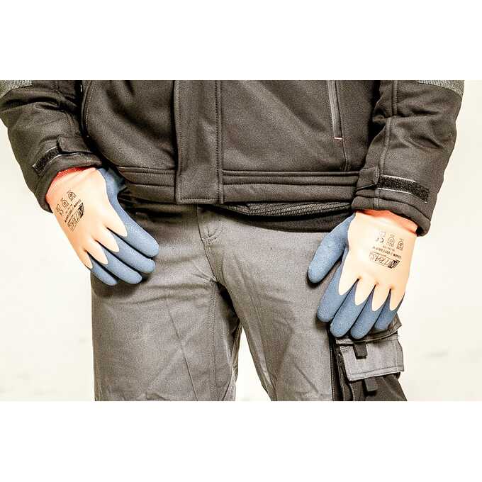 Rękawice robocze zimowe Nitrsa Soft Grip 3560W