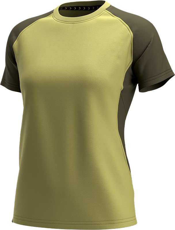 Koszulka robocza damska Safety Jogger Oak OAKTSW, jasnozielona/khaki