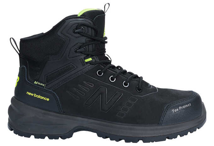 New Balance Calibre, buty ochronne, S3L FO HRO SR SC, black, width 4E