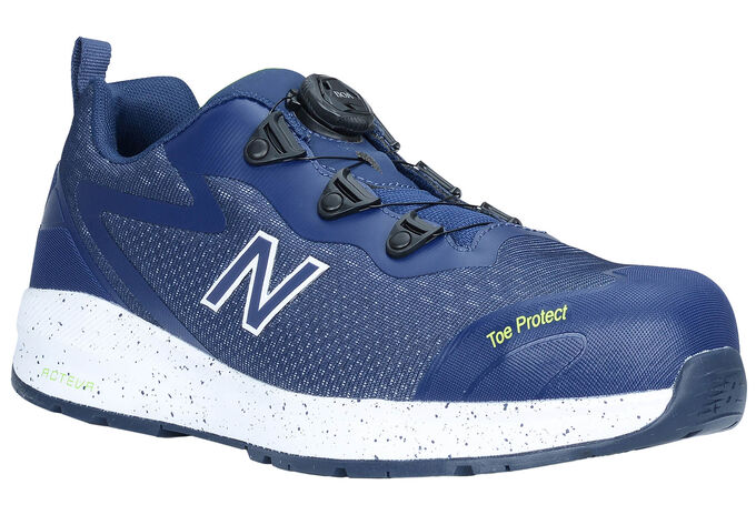 Buty robocze New Balance Logic BOA S1 PL, kolor niebieski/żółty