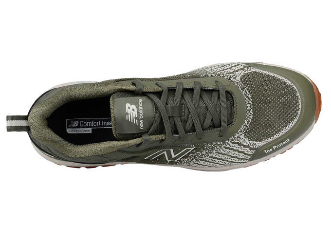 New Balance Speedware, buty ochronne, S1 P SRC, olive / white