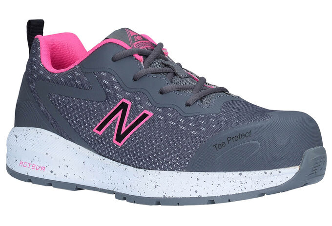 Damskie buty robocze New Balance Logic Womens S1 PL, kolor szary/różowy