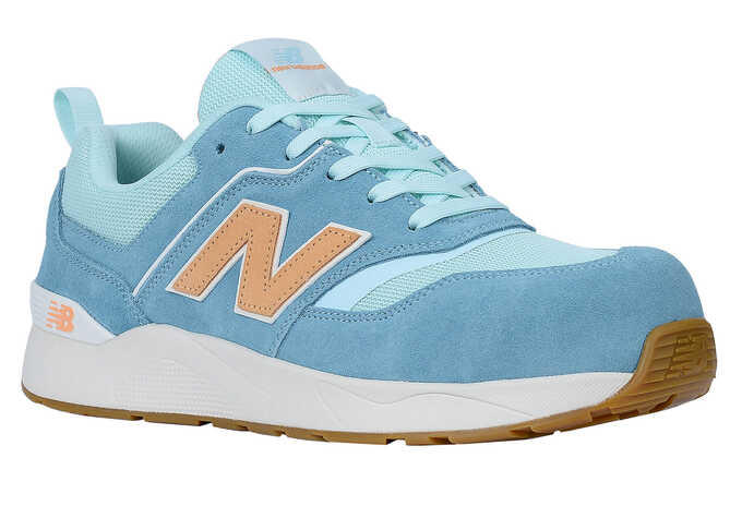 New Balance buty ochronne Elite Lite Womens S1 PL HRO FO SC SR, milky blue / orange