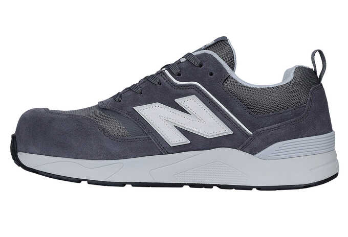 New Balance Elite Lite, buty ochronne, S1 PL HRO FO SC SR, grey / white