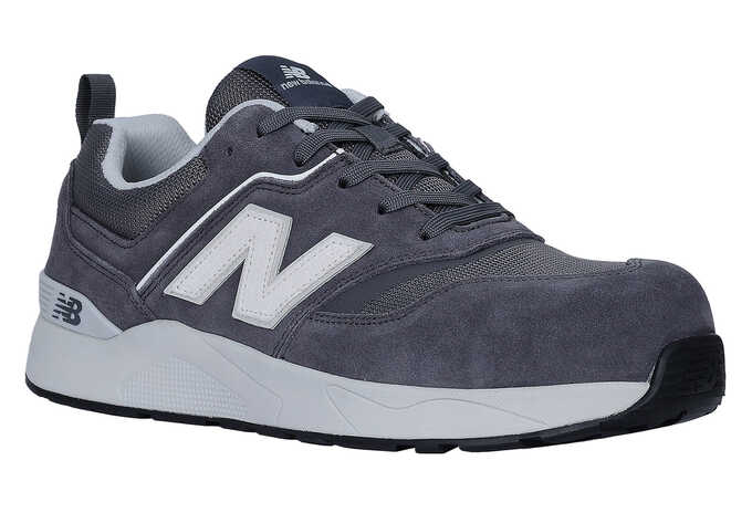 New Balance Elite Lite, buty ochronne, S1 PL HRO FO SC SR, grey / white