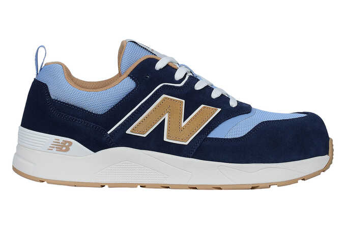 New Balance Elite Lite, buty ochronne, S1 PL HRO FO SC SR, blue / coffee