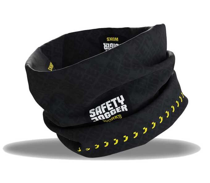 Chusta wielofunkcyjna - komin Safety Jogger Oti OTINECKW, czarny