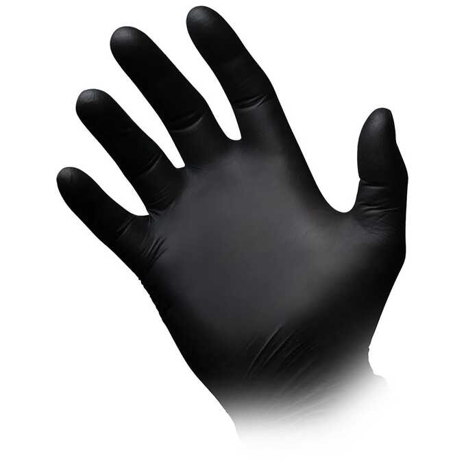 Jednorazowe rękawice nitrylowe Ampri Style Black 01181 - 100 szt.