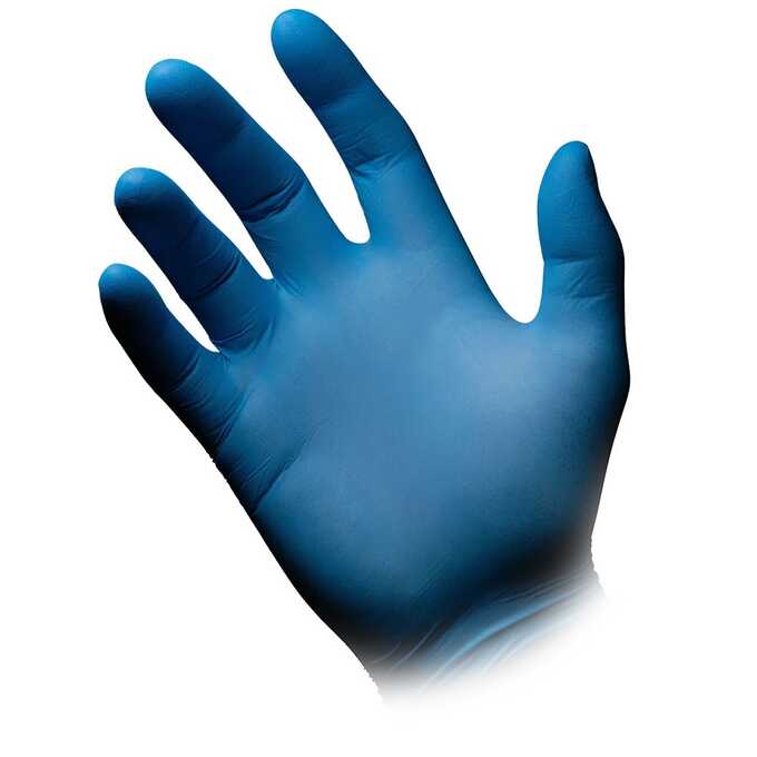 Jednorazowe rękawice nitrylowe Ampri Blue Eco Plus 01198 - 100 szt.