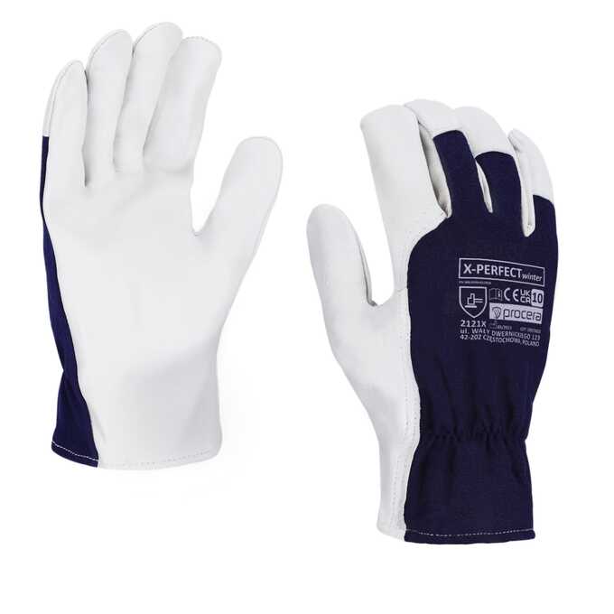 Rękawice robocze skórzane zimowe Procera X-Perfect Winter