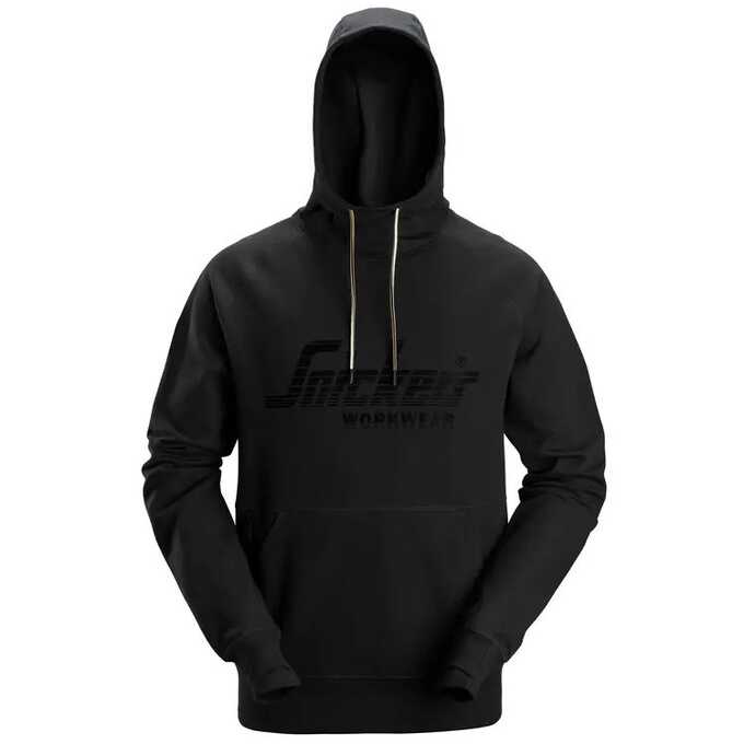 Bluza robocza z kapturem Snickers 2894, czarna