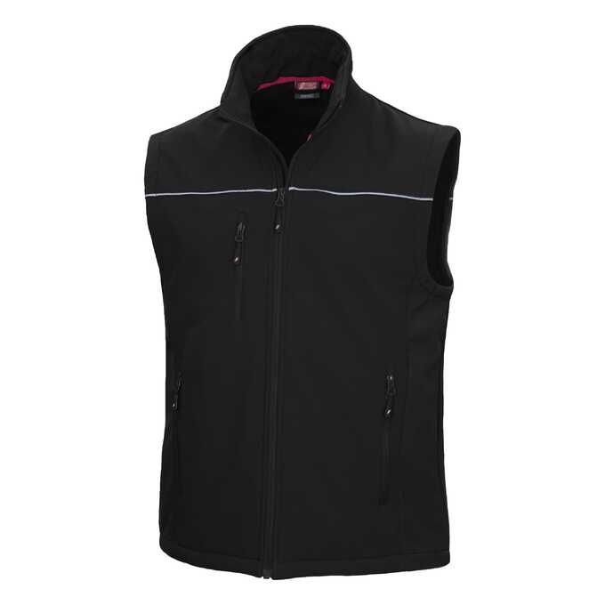 Kamizelka robocza softshell Nitras Motion Tex Light 7160, czarna