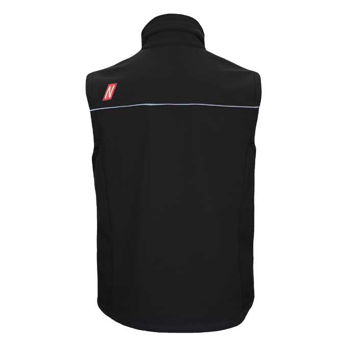 Kamizelka robocza softshell Nitras Motion Tex Light 7160, czarna